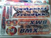 0091 - Adesivo infantil BMX Flame